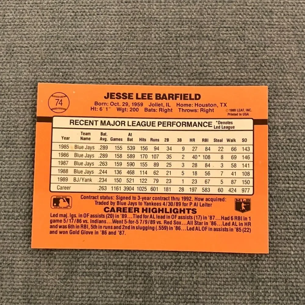 Donruss see pictures